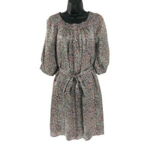 Lilly Pulitzer Keating Dress Silk‎ Printed Cameo